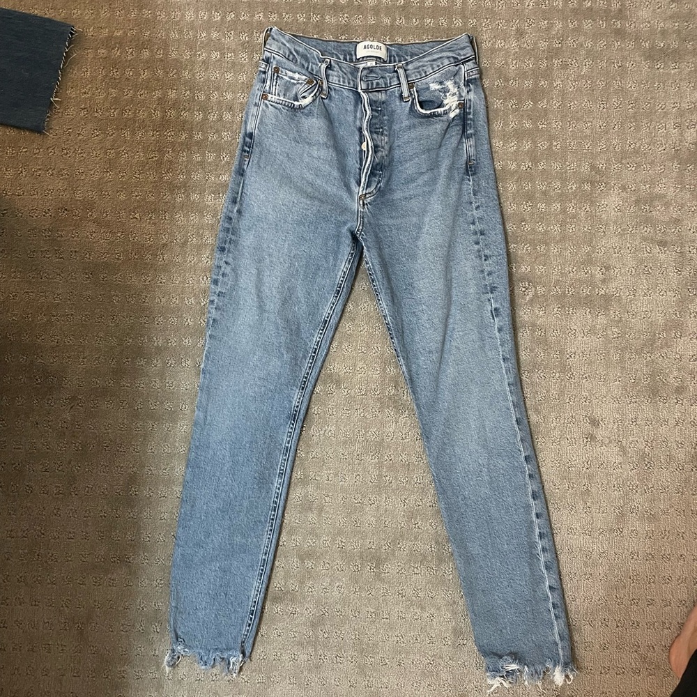 Agolde High Rise Skinny Nico Jean